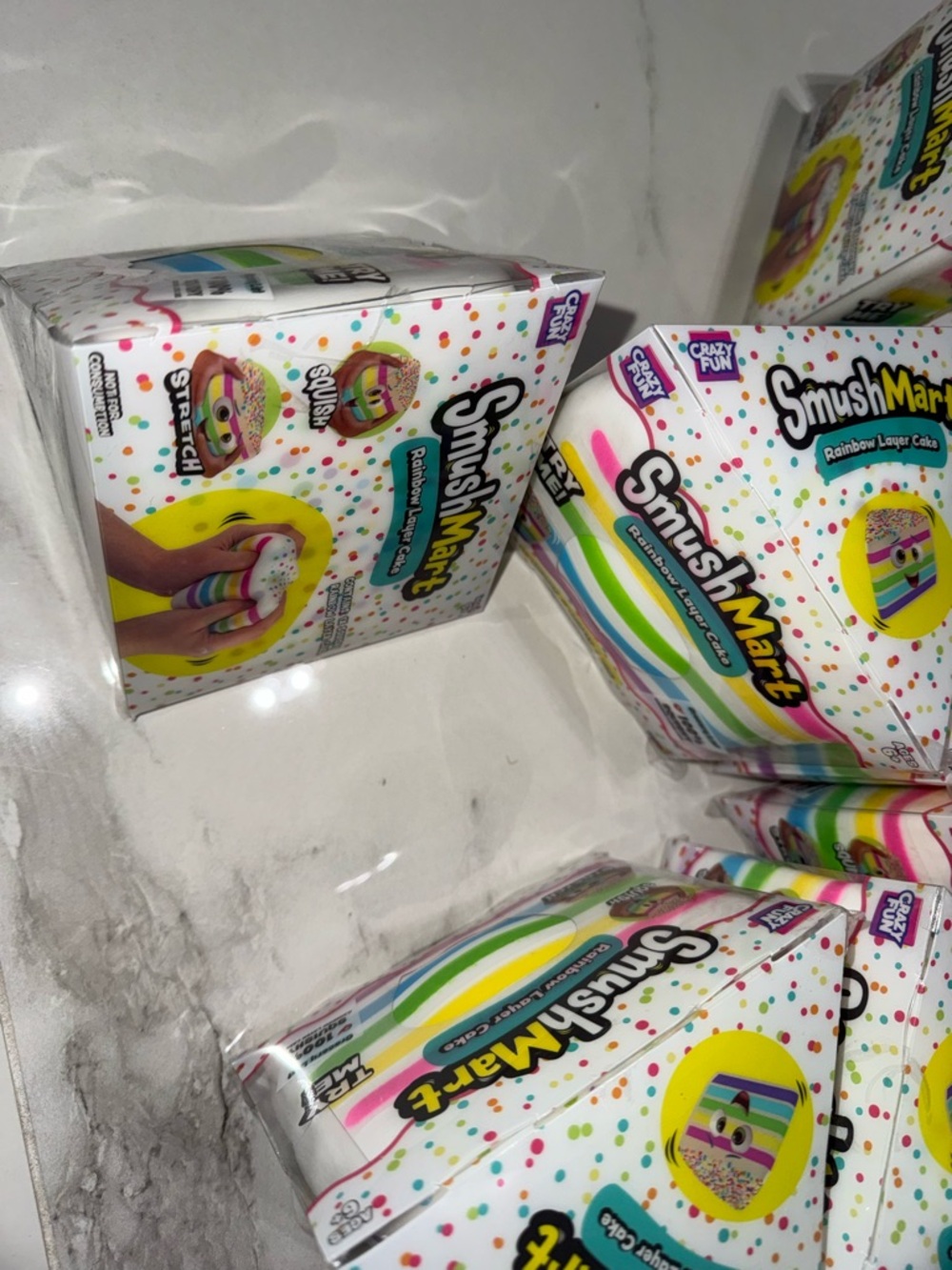 SmushMart Rainbow Layer Cake Squishy Toy - Multi-Color - Picture 4 of 4